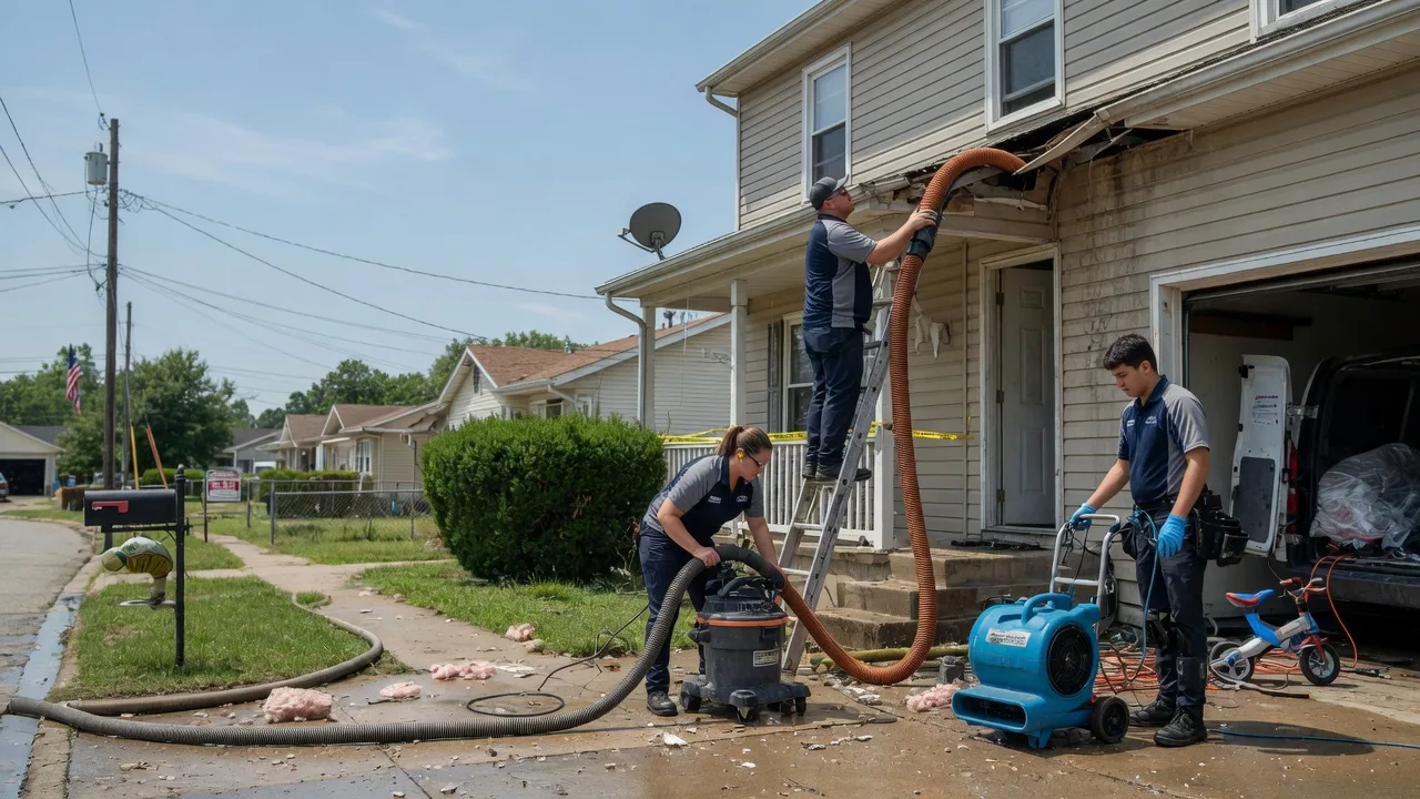 Water Damage Restoration in Paris, IL near me